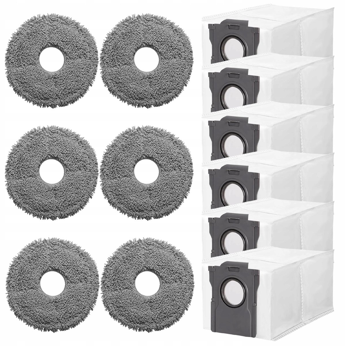 AreoSe - Stofzuigerzakken voor Dreame L10s Ultra Dreame X30 X40 X50 - 50 stuks