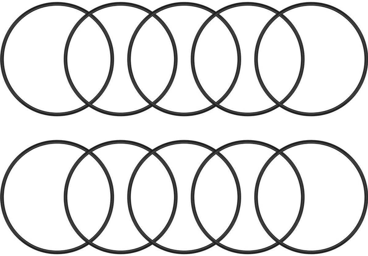 O-ringen 88 mm AD 81,8 mm ID 3,1 mm breedte nitrilrubber metrische afdichtringen NBR-rubberen sluitringen voor kraan, leidingen, olie-zuurbestendige buis