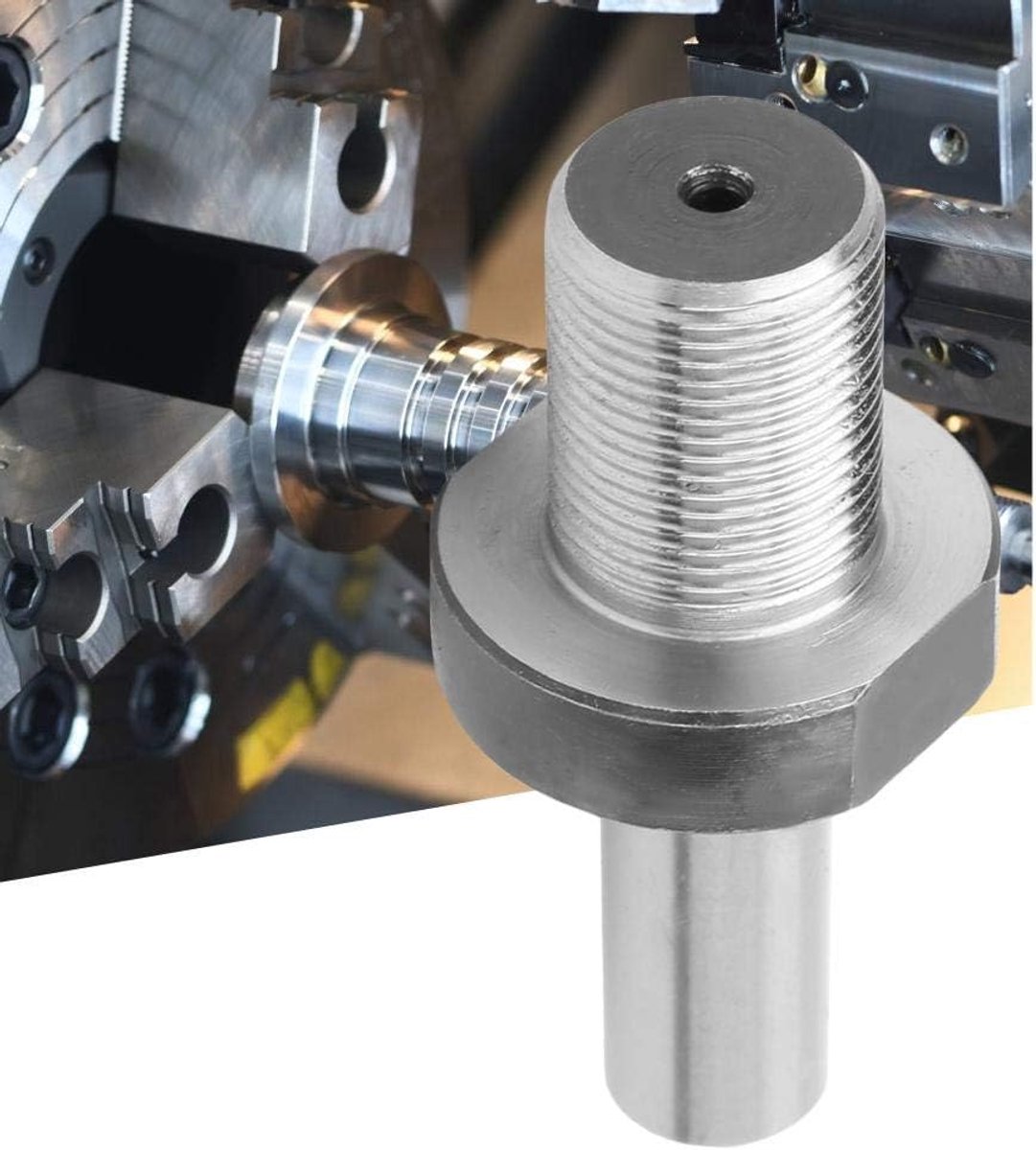 CNC mini-spanker, pleuel roestvrij staal M14 * 1 voor K01-50/63 K02-50/63 K02-50/63 draaibank mini-draaimachine machineonderdelen (10-M14*1).