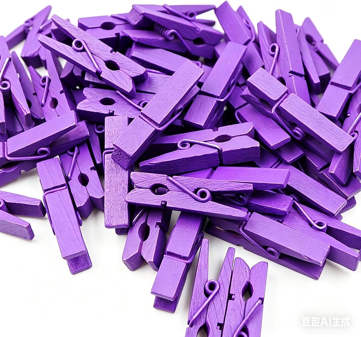 Wasknijpers, gekleurde natuur, 3,5 cm, schattige kleine kleurrijke mini-wasknijpers, sierklemmen voor foto's, kleine houten decoratie, clips, ansichtkaarten, geschenken