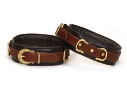 Liebe Seele - The Equestrian Leather Thigh Cuffs - Leren Dijbeen Boeien