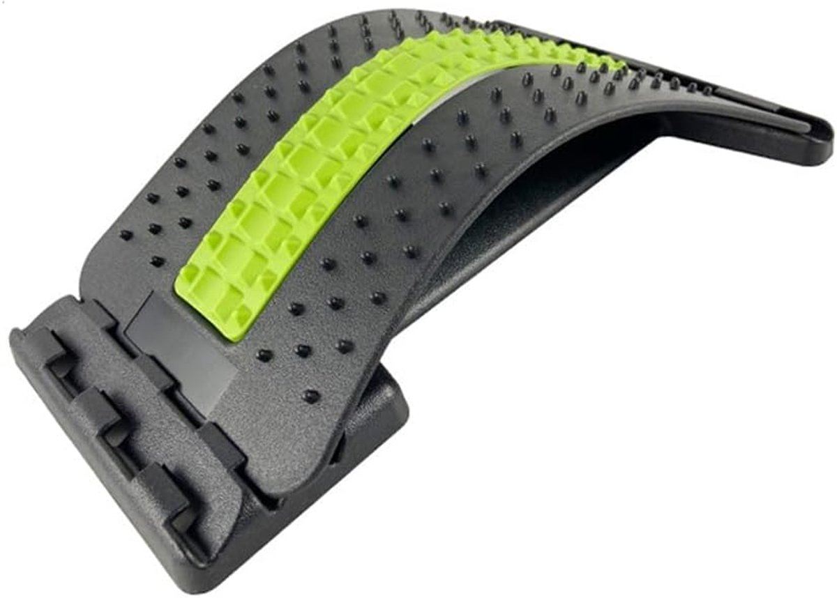 Rugstretcher Massager - 4-in-1 Verstelbaar - 96 Massagepunten - Ontspanning en Pijnverlichting - SnelShoppen