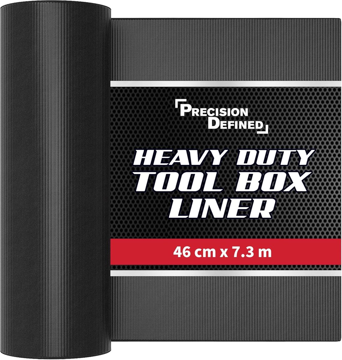 Toolbox non-slip liner 45cm x 7.3m - stevige mat - op maat te snijden - voorkomt verschuiven - SnelShoppen