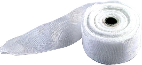 5cm x 30M E-glas warmte-isolatie glasvezel doek tape glasvezel roll — afbeelding 3