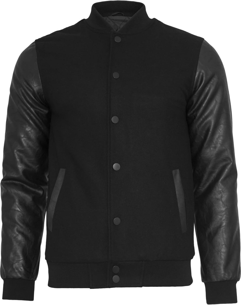 Classics Oldschool College Jacket heren jas/jack (1-Pack)