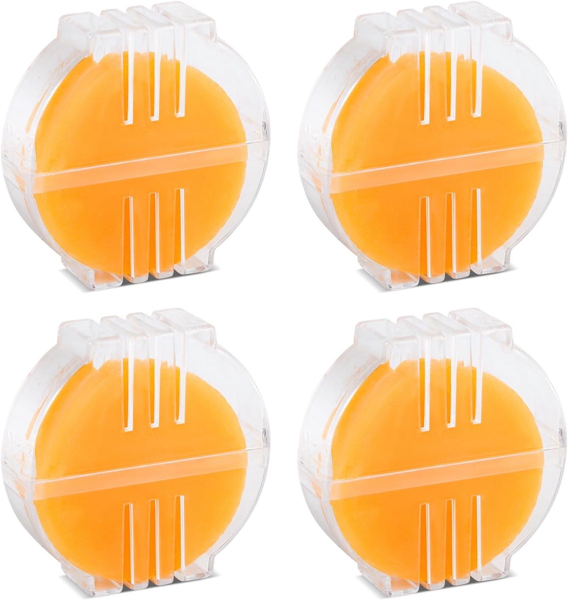 4st Bijenwas Draadconditioner, Draadwas voor Naaien met Plastic Doos Draadbijenwas Draadconditionerwas voor Naaien Quilten Versterkende Draad (Geel)