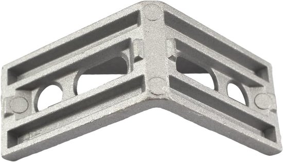 10 Stks 3060 8.5mm Gat Aluminium Profiel 90 Graden Connector Aluminium Rechte Hoek Beugel Connector — afbeelding 3
