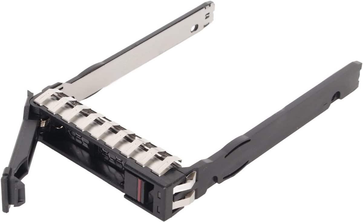 2,5 Inch Harde-schijflade, SAS SATA HDD-converterkooi Beugel voor Harde Schijf Metalen Montagebeugel Adapterbehuizing voor HPE ProLiant DL385 Gen10 Plus V2