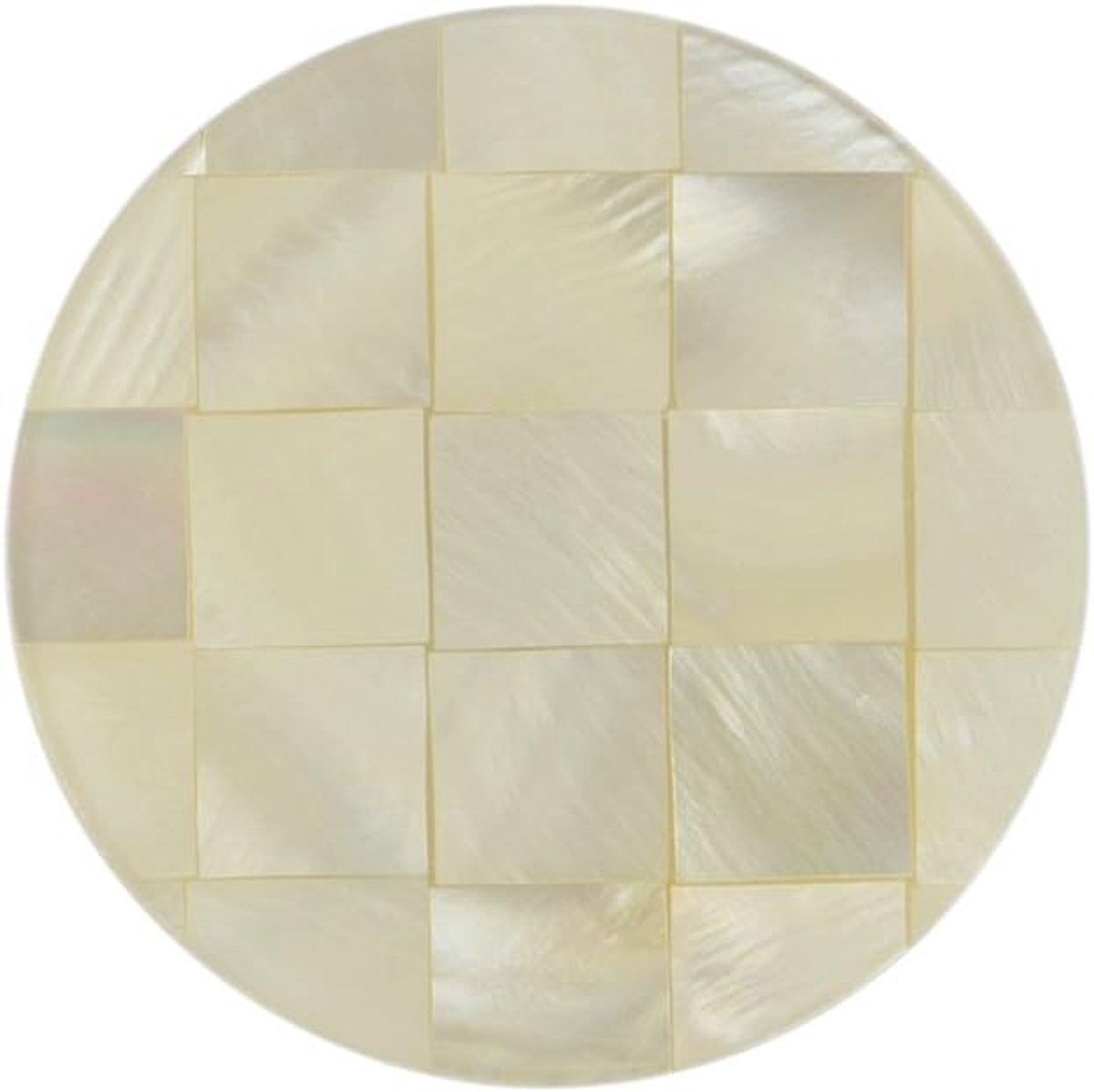 Verwisselbare 33mm Munt van Schelp in verschillende patroonkleuren