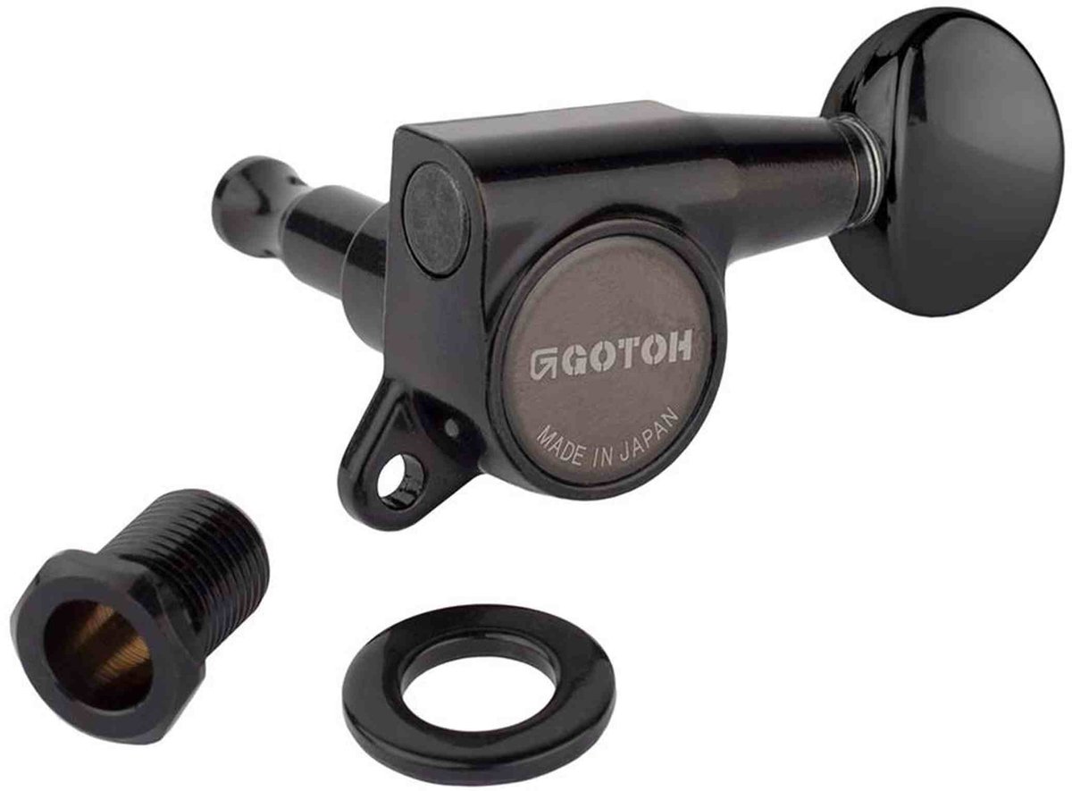 Gotoh GTH13816 SG381 stemmechanieken met 05 knoppen, 6L, cosmo zwart