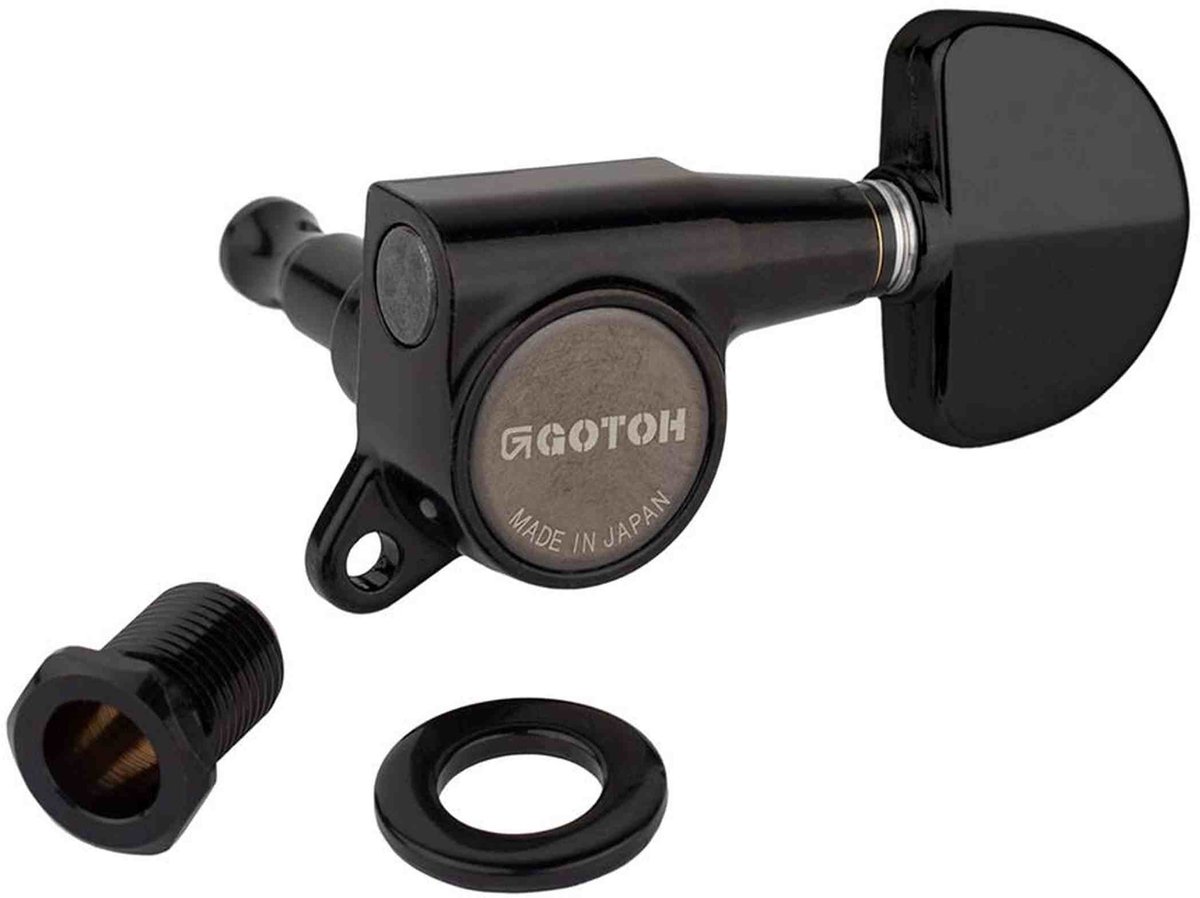 Gotoh GTH13847 SG381 stemmechanieken met 20 knoppen, 3L3R, zwart