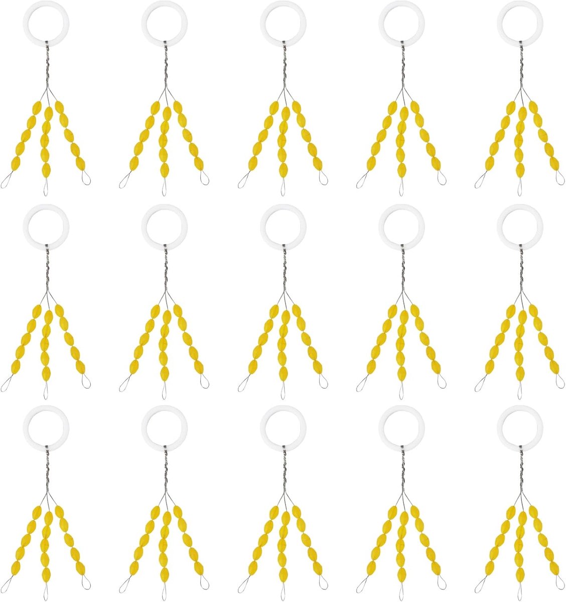 15 STKS Vissen Float Stops Voor Beveiliging Wagglers Gebruikt als Buffer voor Diverse Visgerei