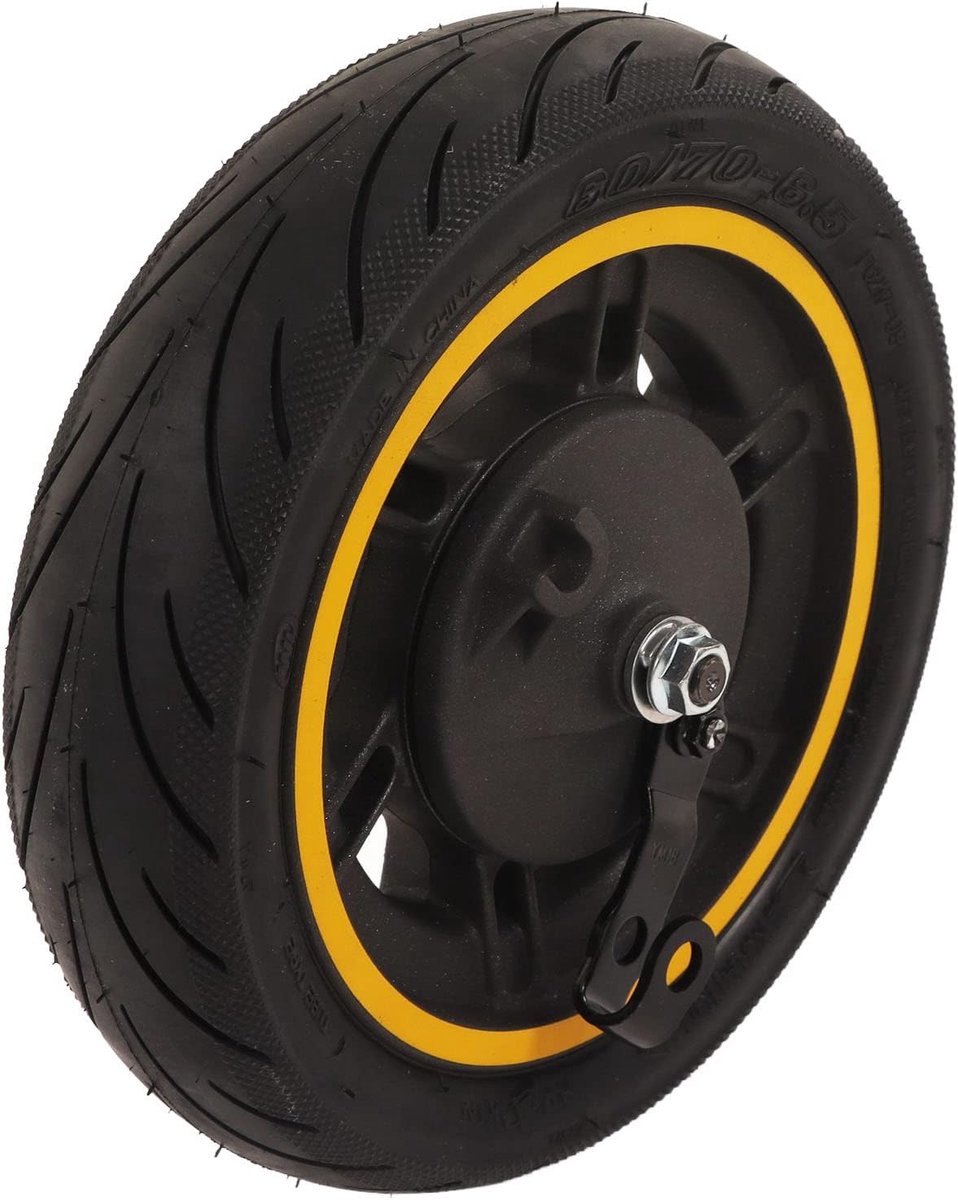 Elektrische scooter voorwiel met trommelrem voor Ninebot Max G30, 10 inch 60/70 - 6,5 E-scooter voorwiel vacuümbanden vervanging