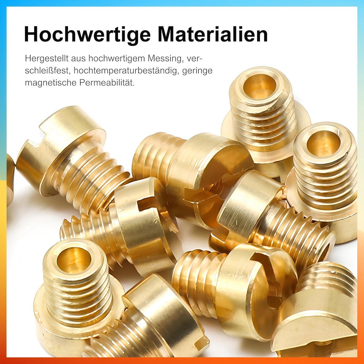 Sproeiers M5, set van 12 stuks 5mm carburateur hoofdsproeier, Dellorto sproeiersonderset M5 voor scooter, motorfiets, 105-132