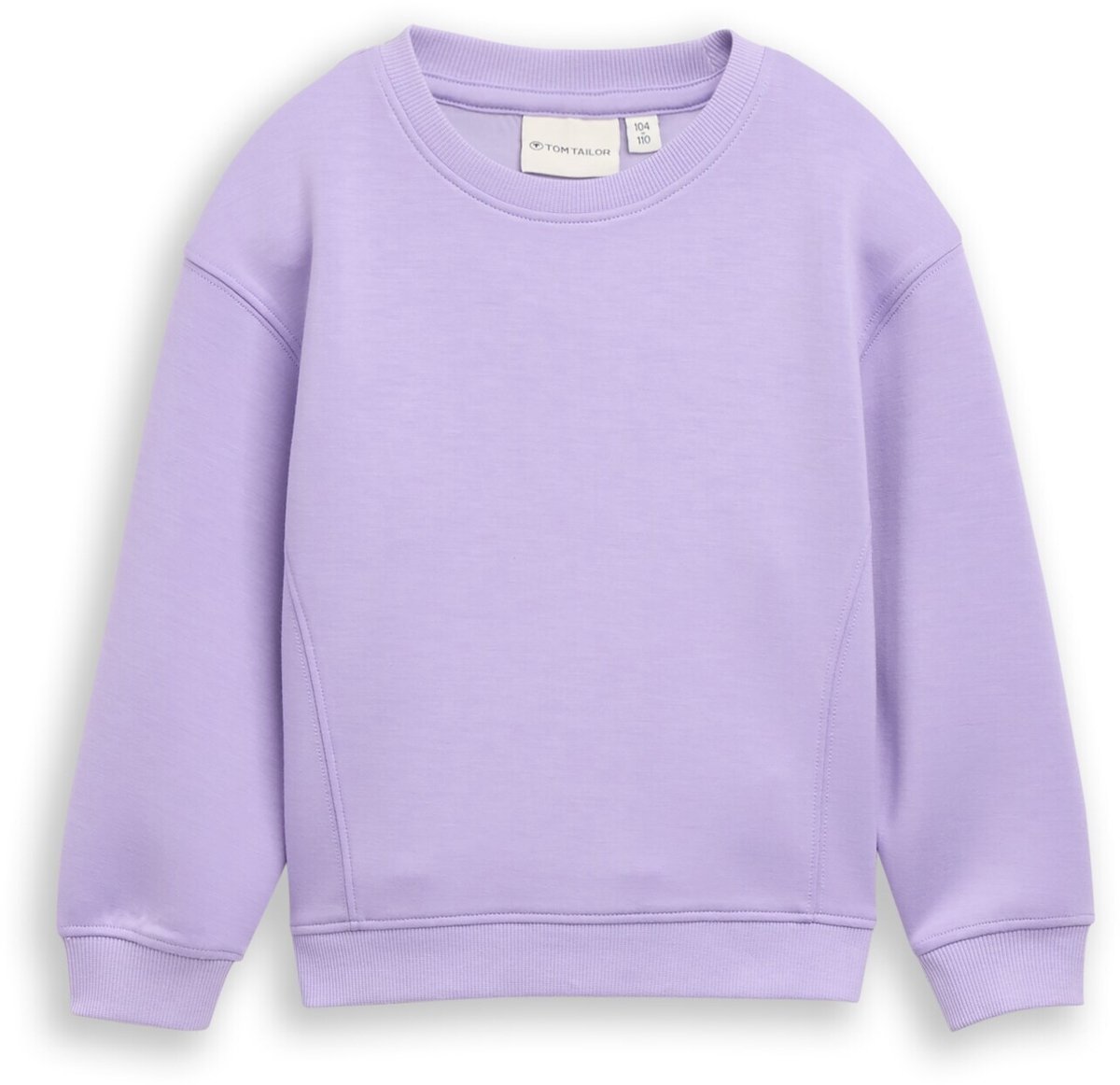 Tom Tailor - Scuba-sweatshirt - Maat 116/122 - sweet purple