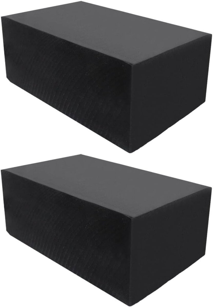 Liftkussens voor Hefbrug Rubber Blokken blok hefbrug auto schaar Universele Schaarlift blokhouder voor autokrik krik garagekrik pads blokranden kussen lifting bridges (2pcs 180x120x95mm)