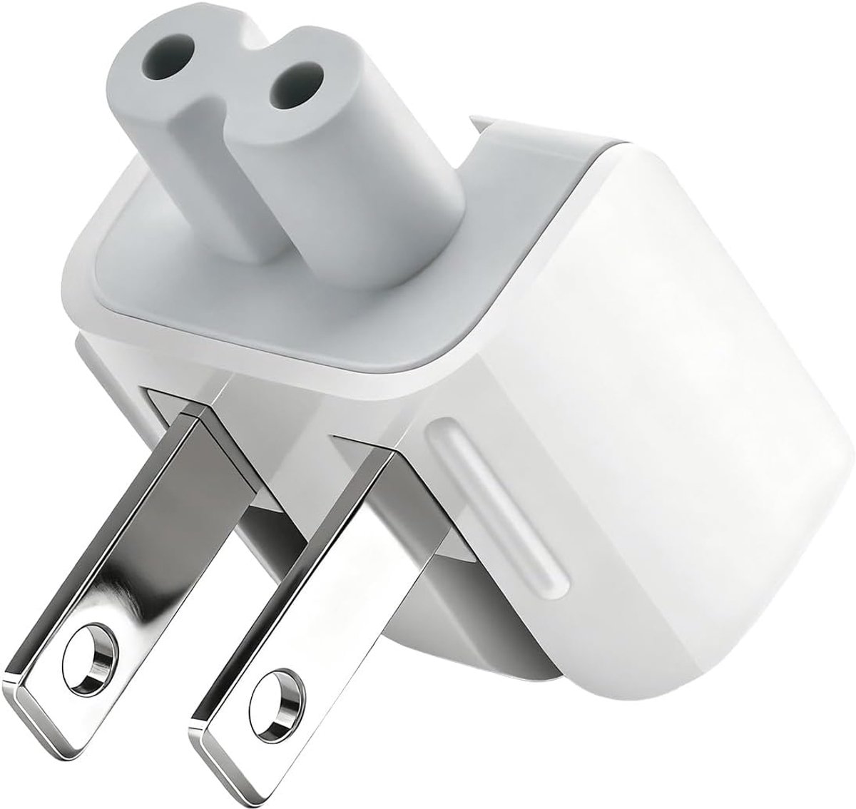 Reisadapter Europa naar VS voor Apple Power Adapter, AC-adapter, geschikt als vervanging voor de Apple voeding, laadstekker voor netstekker, adapter voor reizen naar de VS, Canada, Mexico