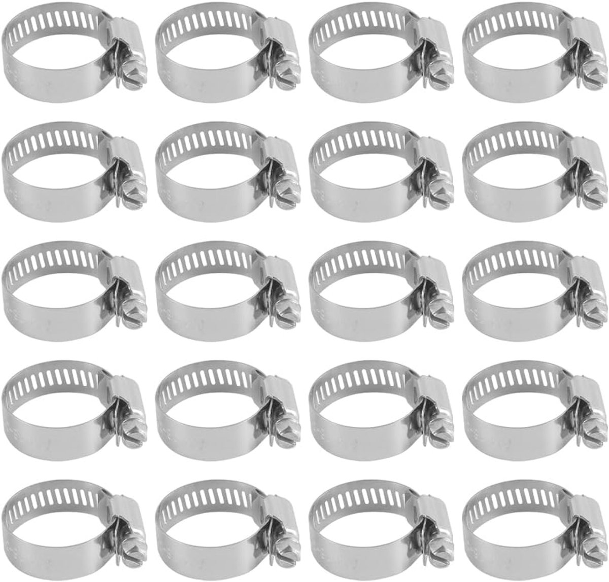18-32mm Slangklem Jubilee Clip Jubilee Clip Verstelbare Slangklem Waterleiding Clip voor Flexibele Slang (20st)