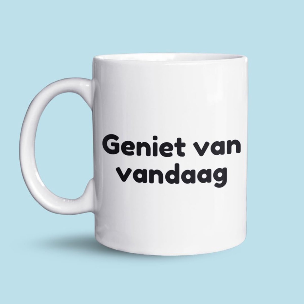 Mokken.nl - Geniet van vandaag - Koffiemok
