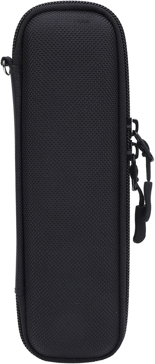 -up Borstelhouder Tas, Eva Hard Shell Stylus Pencenloodhouder, Draagbare Reismake -upborstels Kasorganisator voor Gezichtsborstels, Stylus Touch Pennen, Fonteinpennen (BLACK)