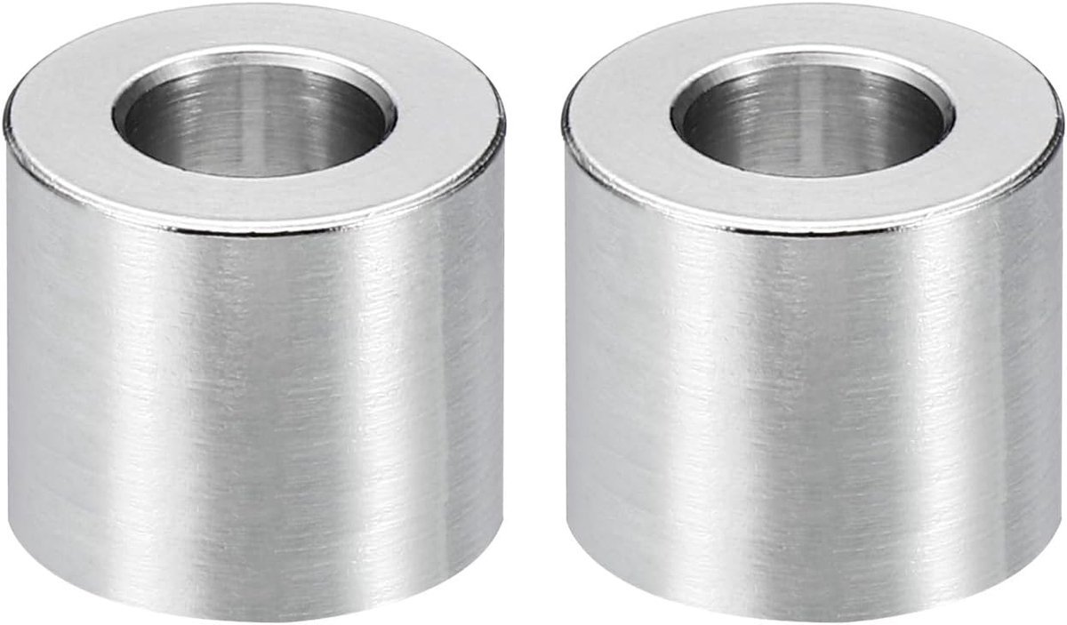 M8 roestvrijstalen afstandhouders, 2 stuks metalen afstandhouder roestvrij staal 8,2 mm ID x 16 mm OD x 16 mm L roestvrijstalen afstandhouder schroef afstandhouder voor 5/16 inch of M8 schroef