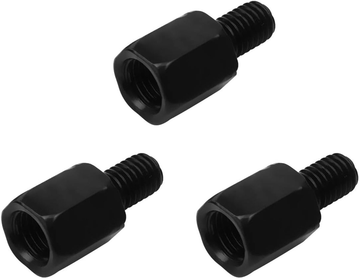 Spiegeladapter voor motorfiets, achteruitkijkspiegel, schroeven van M10 rechtse schroefdraad op M8 linkse schroefdraad/rechtse schroefdraad