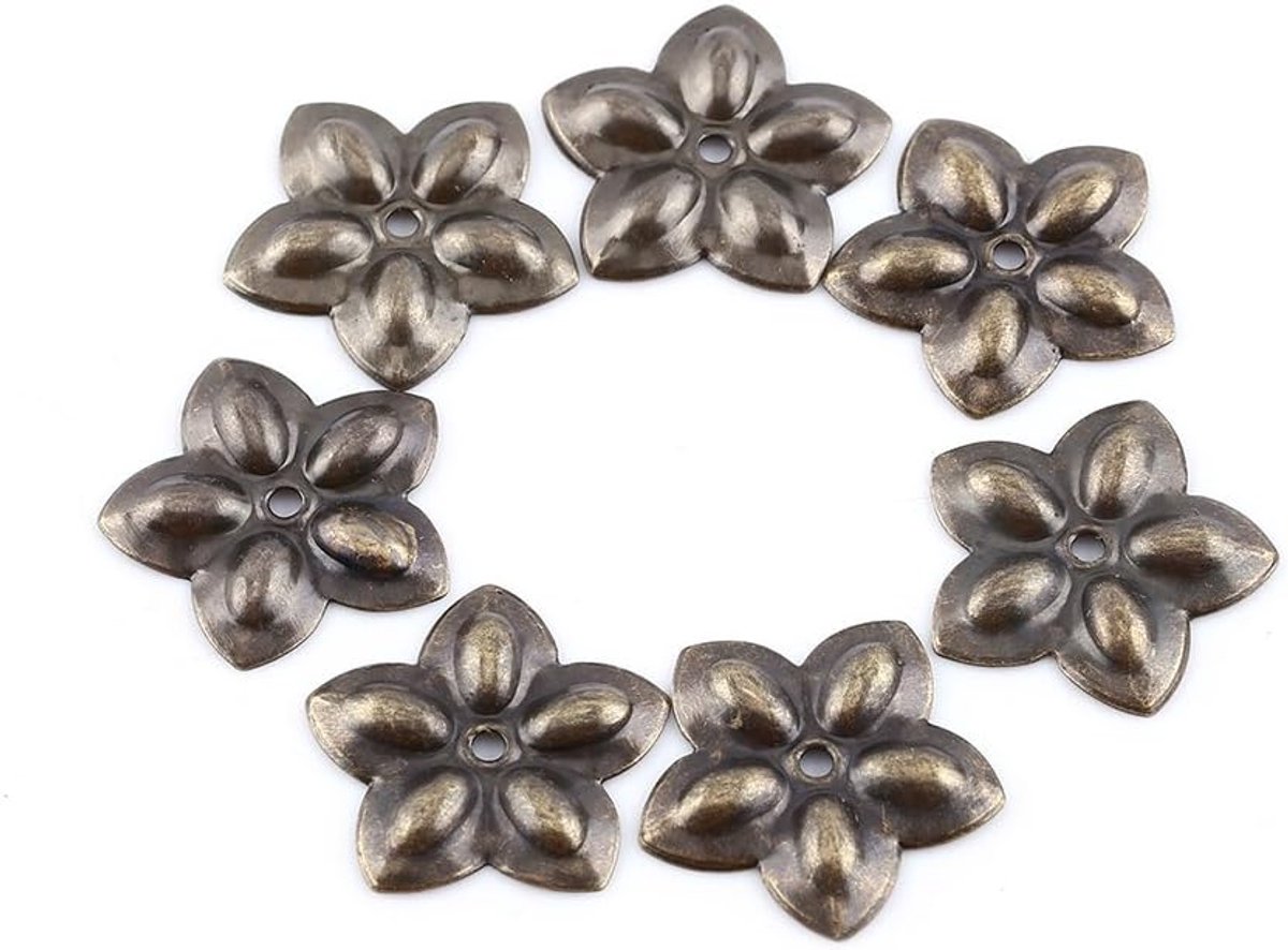 Nagels ronde grote kop bronzen metalen decoratieve nagels voor tags meubels bank schoen deur tack stud (K245 pruim nagel 23 mm)