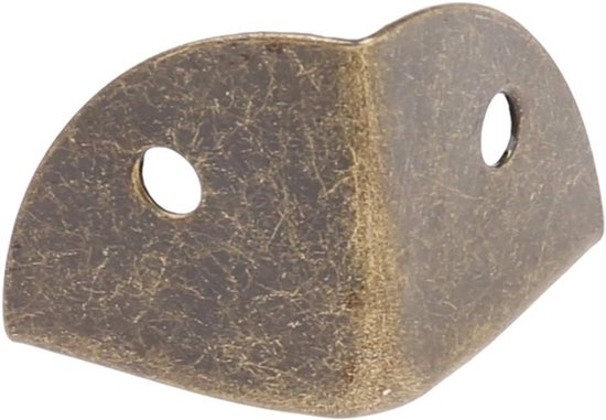 Tas Hoekbeschermer, Metalen Hoekbeschermer Koffer Bronzen Kasten Rand Veiligheidsbeschermer voor Box Plank — afbeelding 5