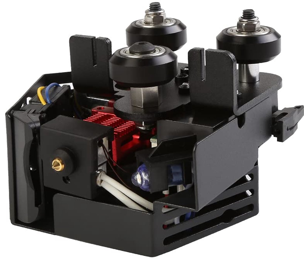 CR6 SE Hotend Extruder, complete set voor 3D-printer CR-6 SE CR6 MAX met automatische nivellering, achterhouder, verwarming, thermistor, koelsysteem