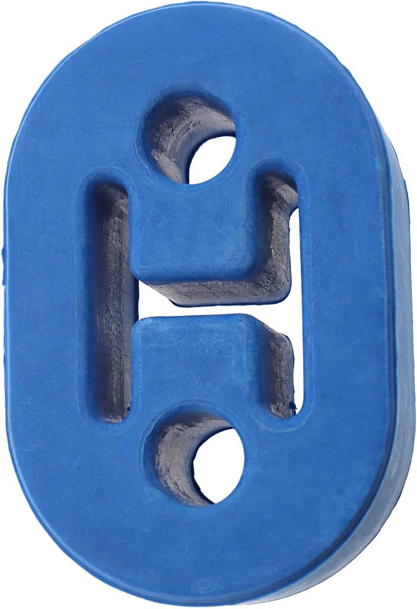Blue 2 gat uitlaat rubber Mount Hanger Heavy Duty Bushing ondersteuning