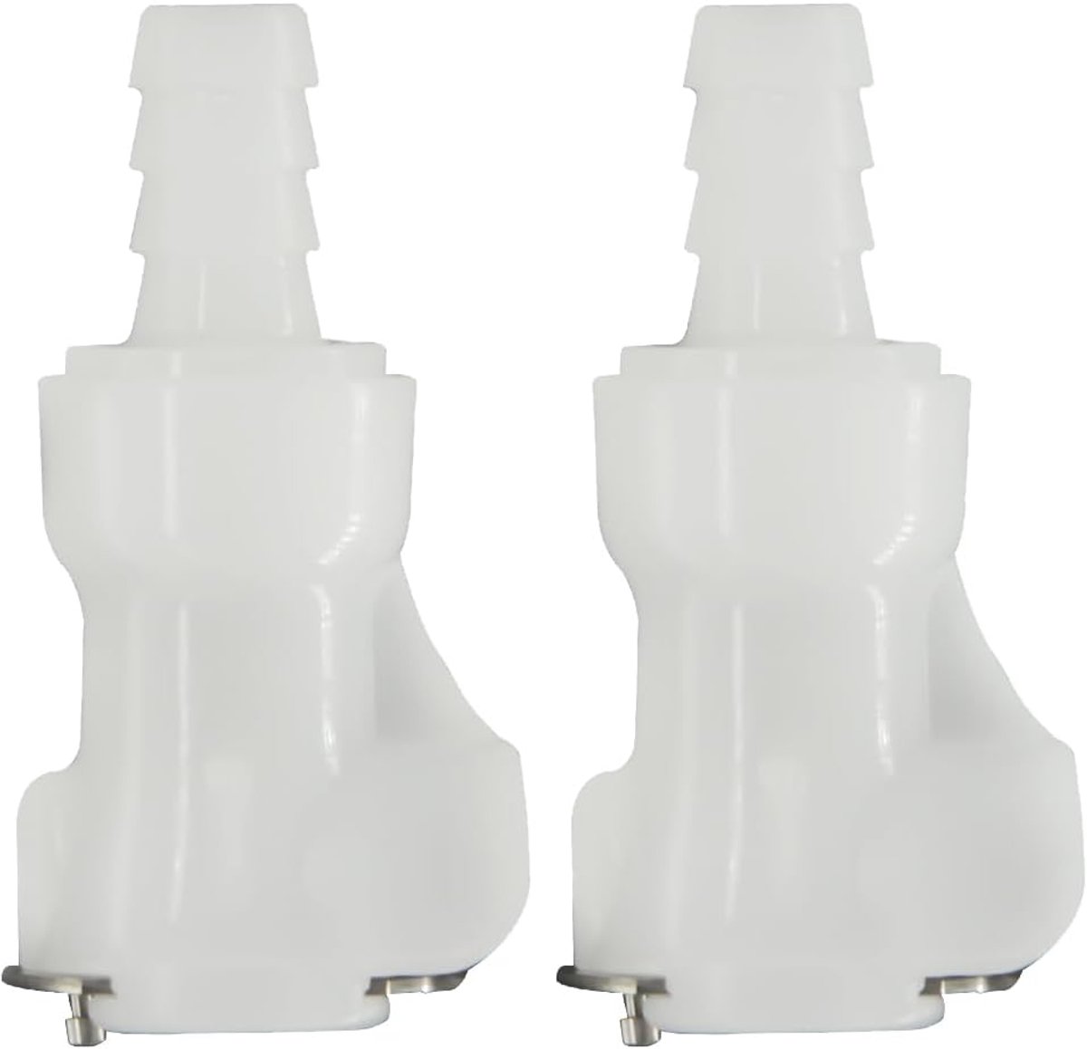 2 STKS 1/4 "3/8 "5/16 "Plastic Quick Connect Slangkoppelingen, Mannelijke Quick Connect Fittings (5/16"vrouw*2)