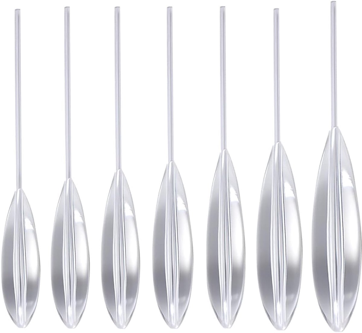 hengelset, 7 accessoires Trota, 8 g - 30 g, vlotter voor pasta en lepel