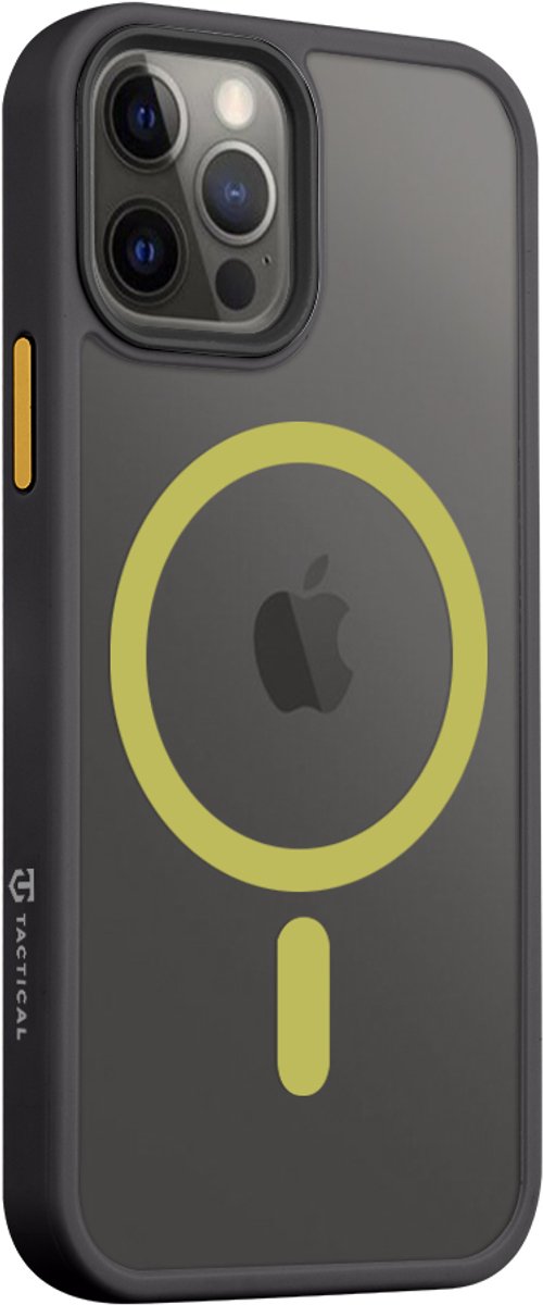 Tactical 2.0 Magforce hoesje - Geschikt voor iPhone 12 - Black/Yellow