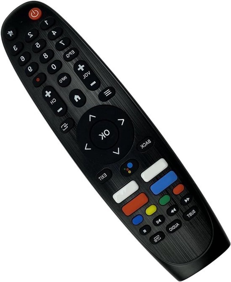 Afstandsbediening - Controller - TV Bediening - Ergonomisch Ontwerp - Universeel - Zwart
