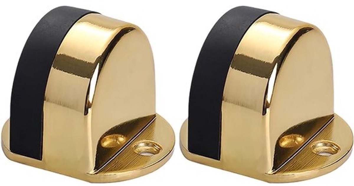 Deurstopper Wig - Deurstopper Bumper - Muren Beschermen - Anti-Vibratie Demping - Niet gespecificeerd - Goud
