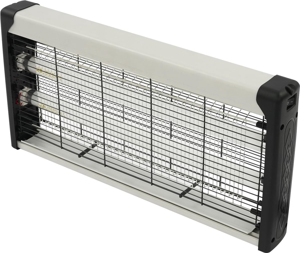 Insectenverdelger 30 W - Elektrische vliegenlamp met veiligheidsnet - Zwart
