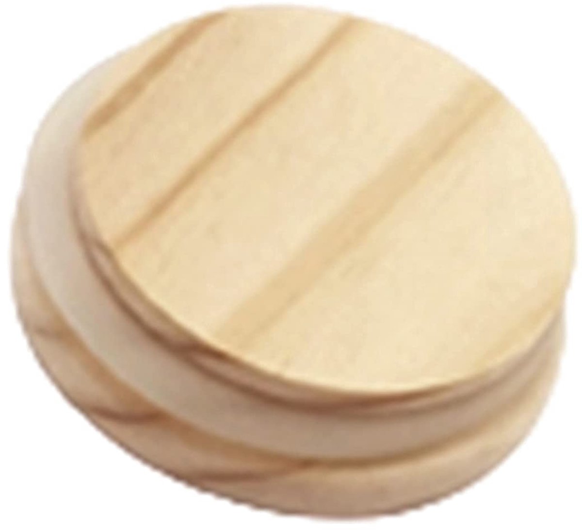 Houten Deksel voor Glazen en Keramische Bekers - 62mm