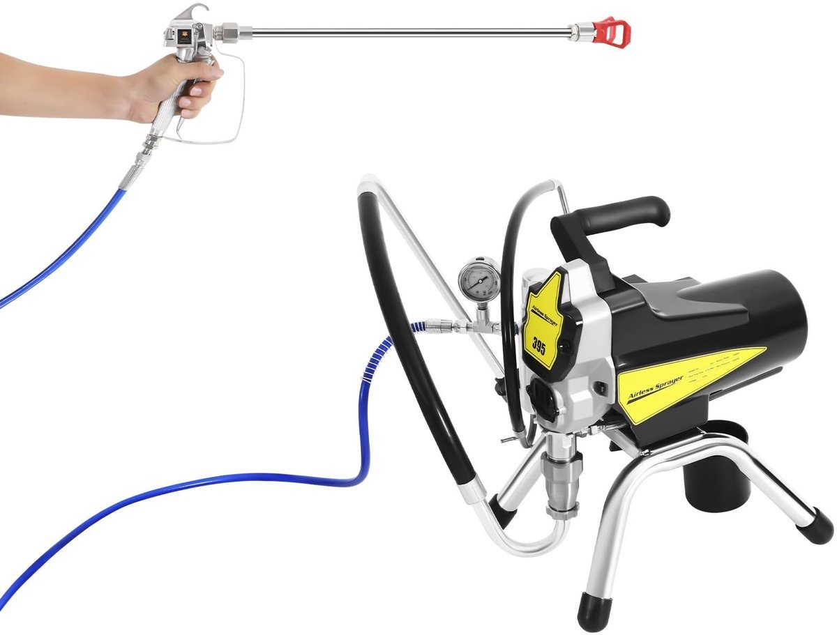 Airless verfspuitapparaat - 1800 W, 3300 psi