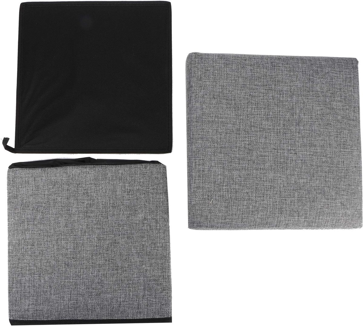 Opvouwbare Opbergpoef Multifunctionele Zitting - Large
