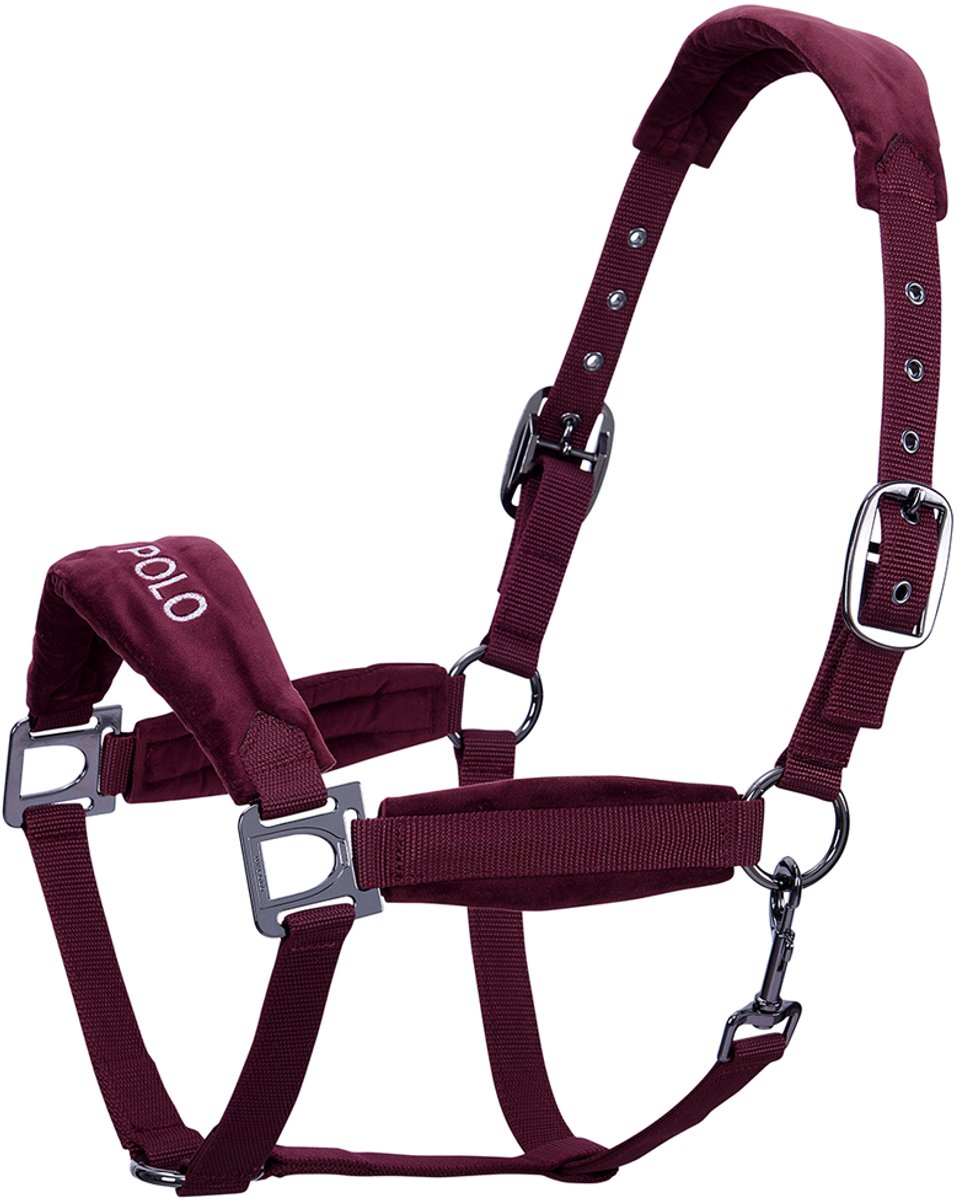 Hv Polo Halster Hv Polo Hvpluxury Donkerrood