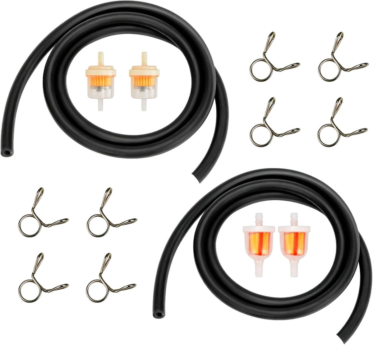 Set van Rubberen Afdichtingsstrips met Haken en Ringen voor Waterdichte Toepassingen en Isolatie