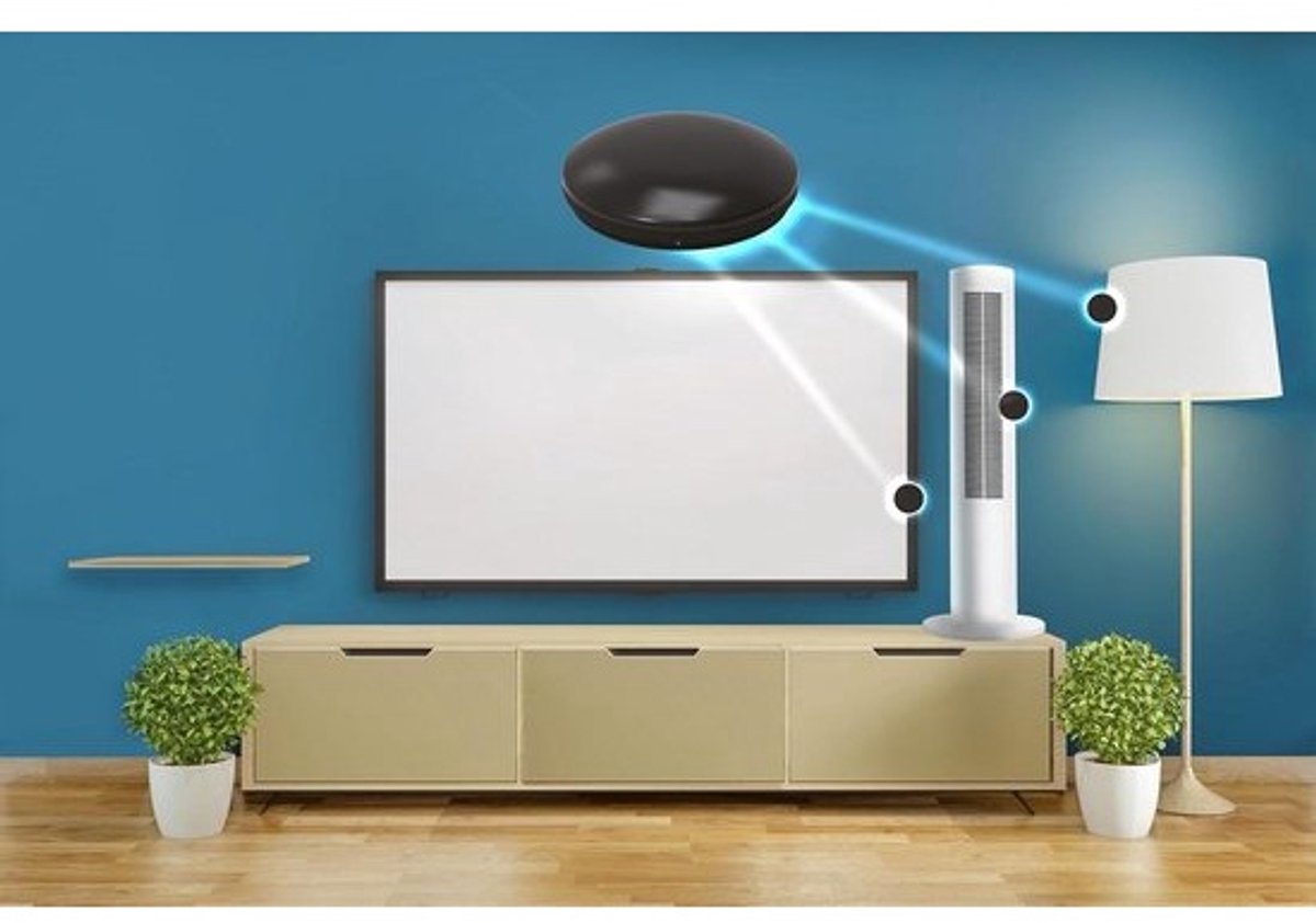 Universele Afstandsbediening - Smartphone Controle - Apparaten Bediening - Smart Life App - 1 Aantal - Blauw