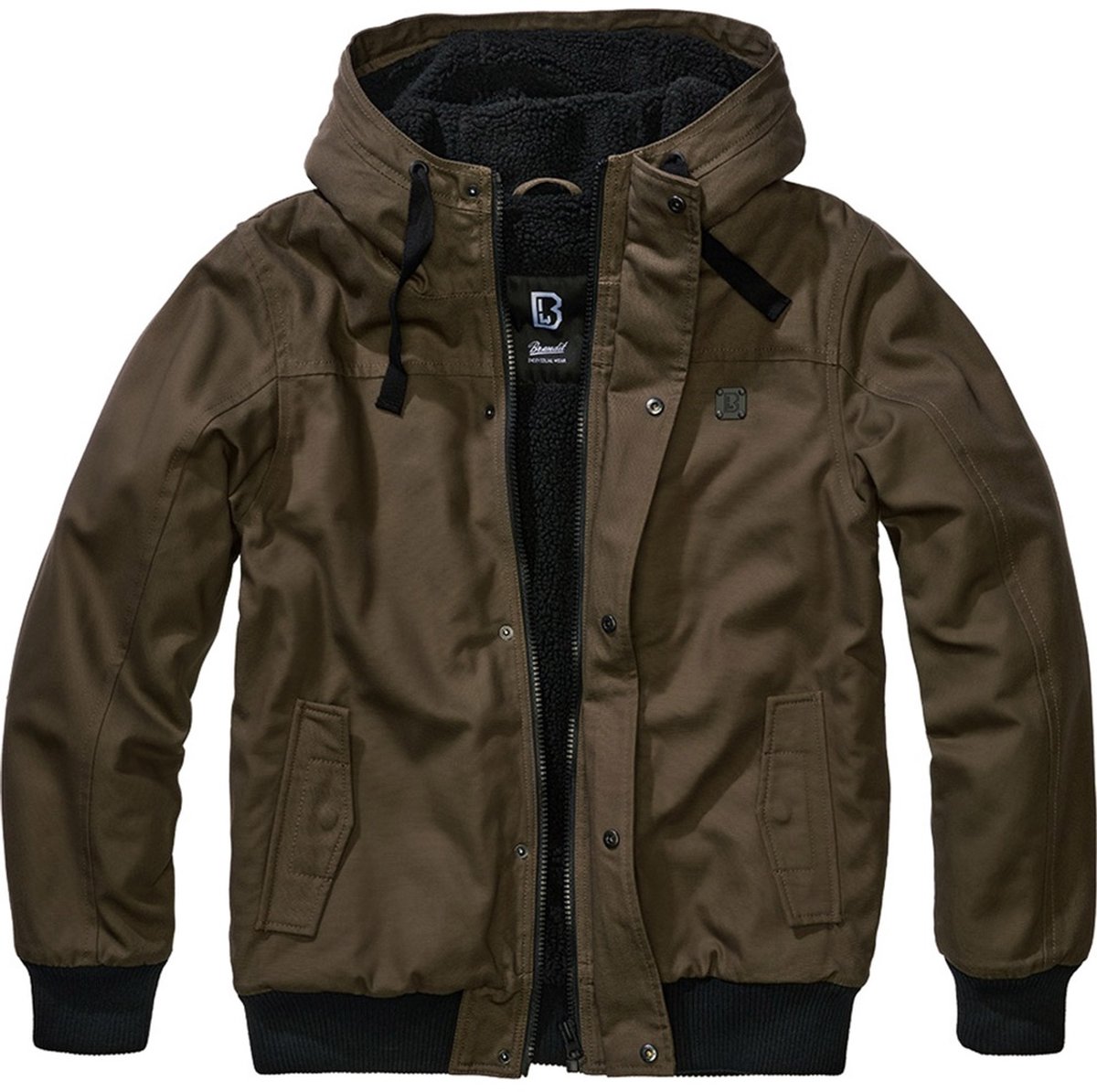 Brandit Essential Heren Winterjas - olijf - L