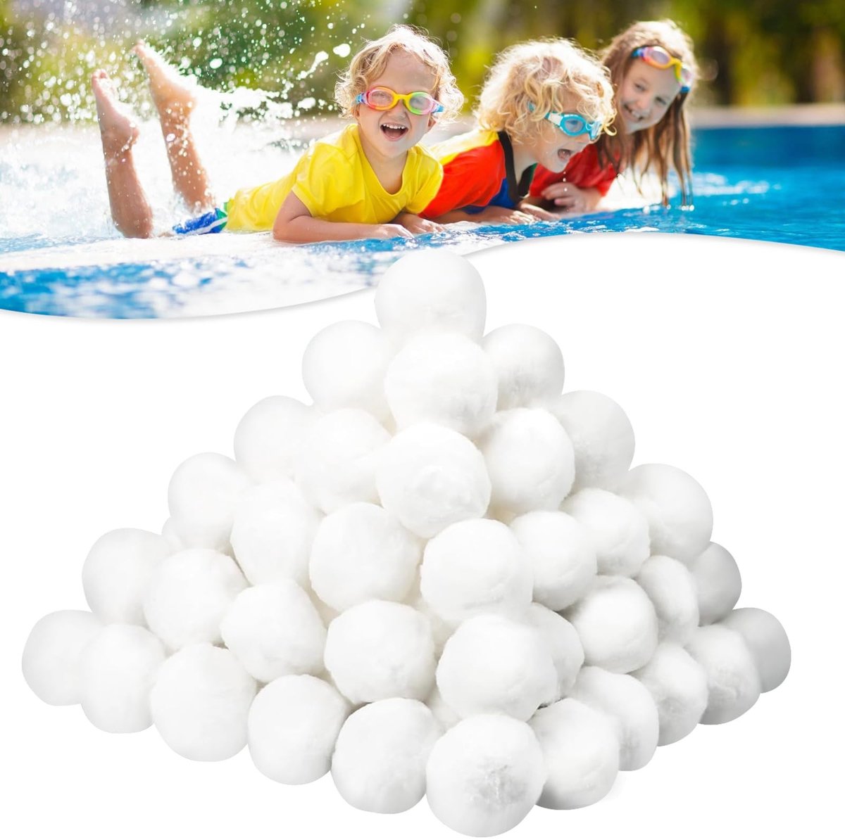 Filterballen voor Zandfilter Systemen - 1000 g