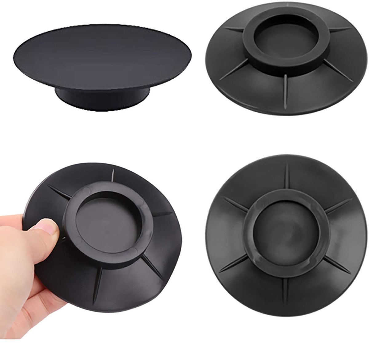 Wasmachine Voeten Pads - 4 Stuks Antislip Rubber