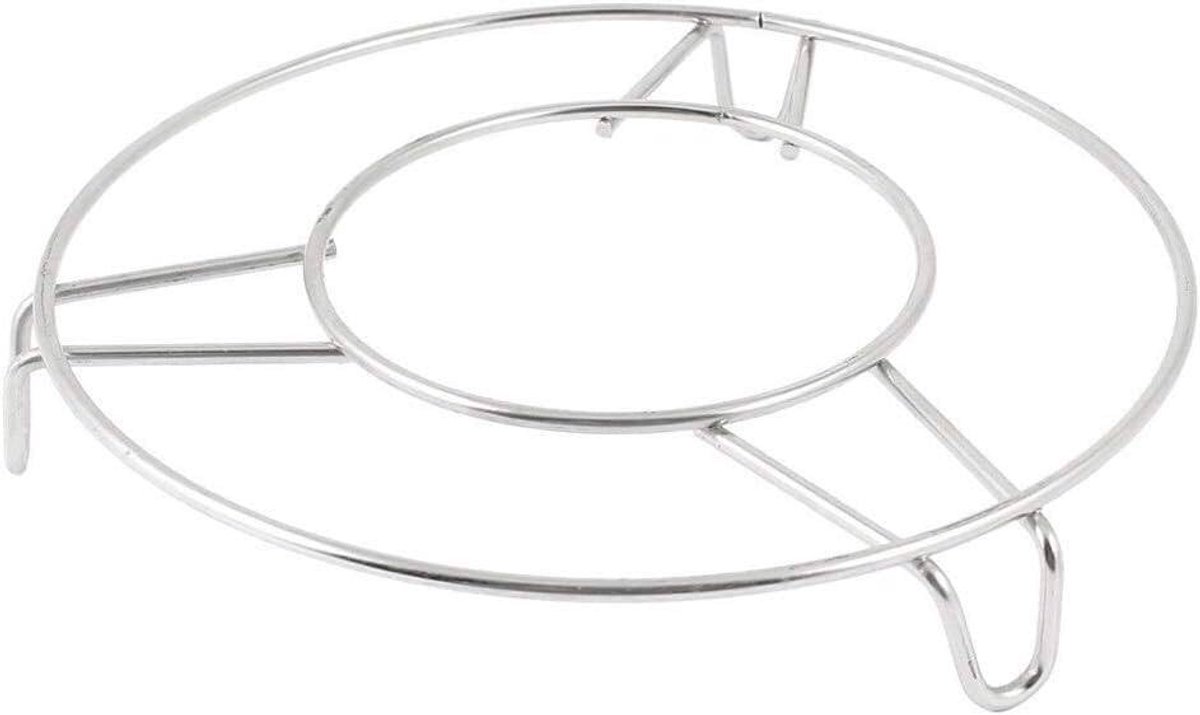 Ronde Stoomrek - Roestvrij staal 15 cm