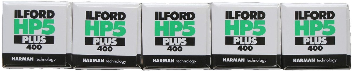 Rolfilm 120 - Zwart-wit - 5 Rollen