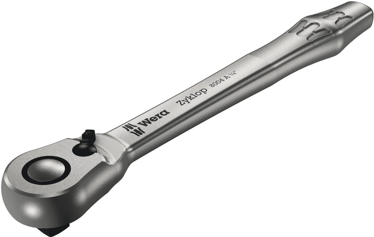 Metal Ratchet met Shift Lever - 1/4 Inch Drive
