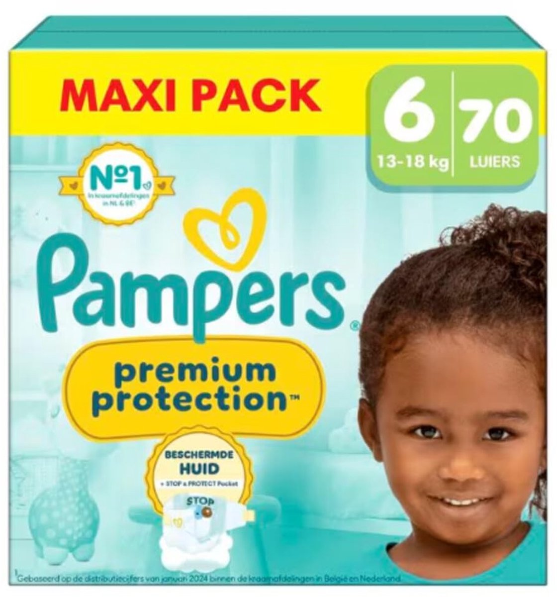 Premium Protection luiers maat 6 - 70 stuks