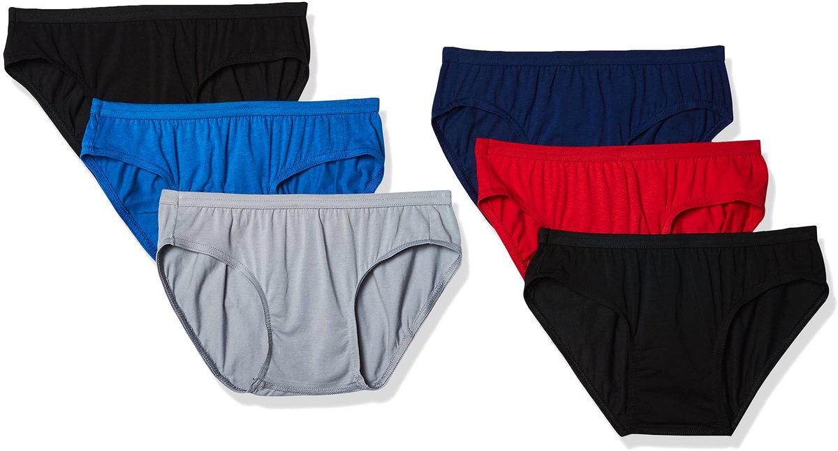 Bikini-ondergoed voor heren - Set van 6 stuks, ultrazacht en vochtafvoerend